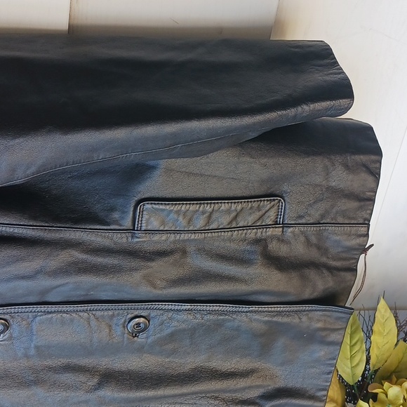 Wilsons Maxima genuine leather jacket coat womens size Large beautiful!! - Picture 3 of 15